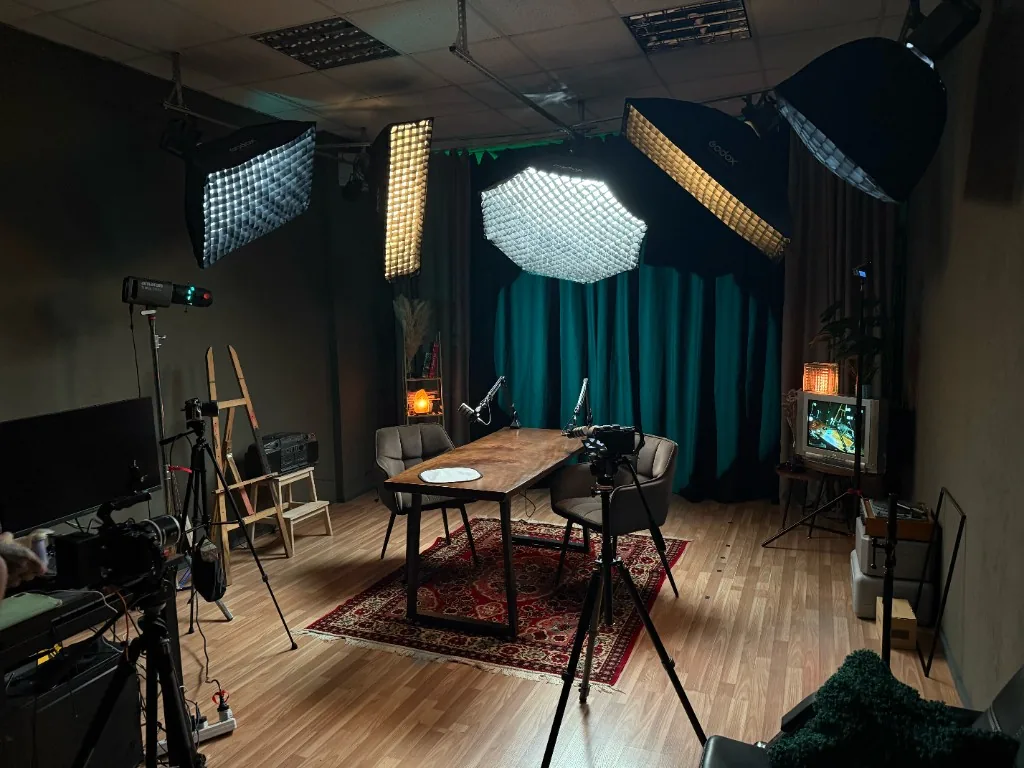 Съёмочная площадка Offside Studio во Владивостоке